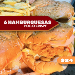 6 pollo crispy